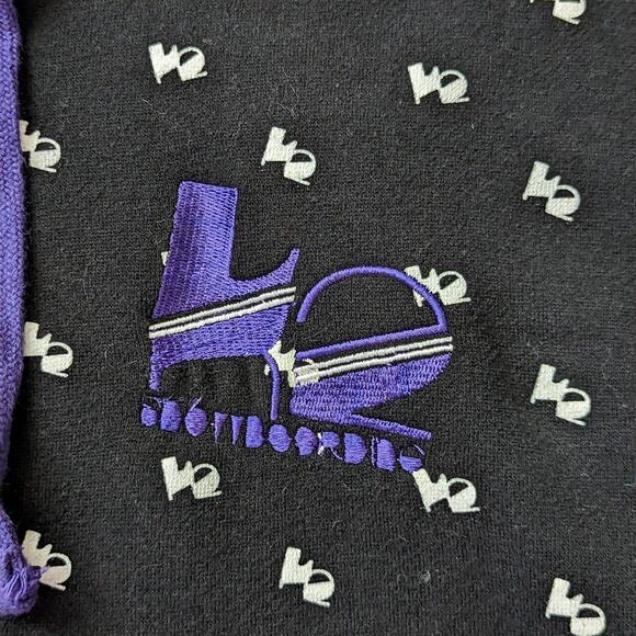 RARE Vintage Y2K K2 Snowboarding Ski All Over Print Zip Up Hoodie Jacket Skater - Picture 4 of 4